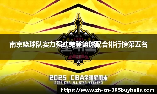 南京篮球队实力强劲荣登篮球配合排行榜第五名